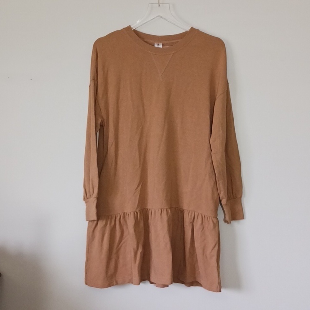 Jillian Harris x Smash + Tess Essential Mini Dress, Mustard Yellow, Size S - Picture 2 of 10